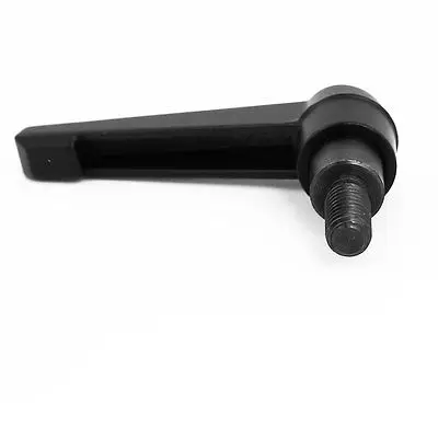 M8 x 16mm Male Thread Lathe Machine Metal Adjustable Handle Lever Grip Black | Инструменты