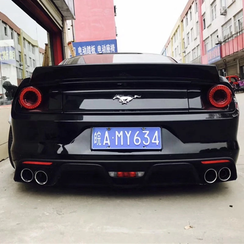 Чехол из углеродного волокна для Ford Mustang 2014 2015 2016 2017|Спойлеры и крылья| |