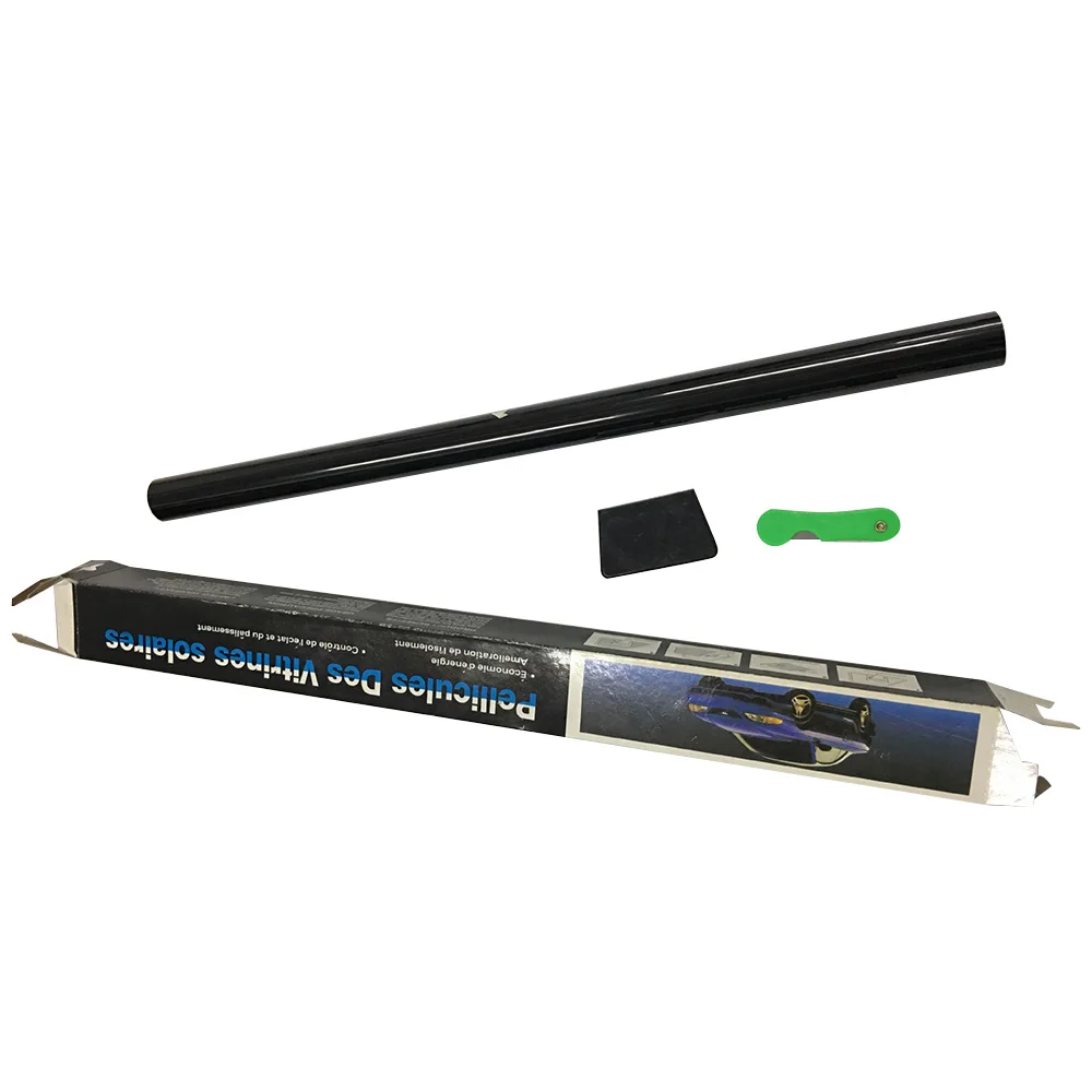 

New Black Window Tint Film Glass 25% Roll 1 PLY Auto House Commercial UV+Insulation Car Tint Film for Side Window 50* 300cm