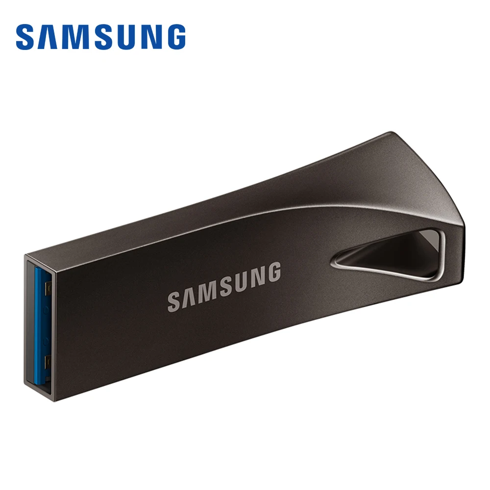 USB флеш-накопитель SAMSUNG 32 ГБ, 64 ГБ, 128 ГБ, 256 ГБ, USB 3,1, металлический мини-накопитель, карта памяти, запоминающее устройство, u-диск