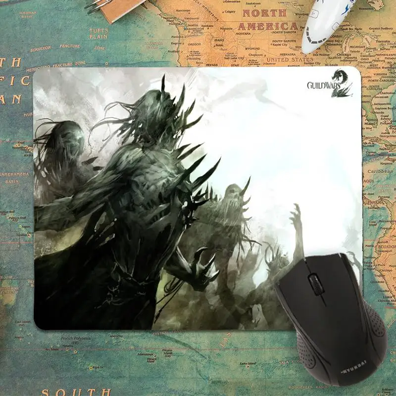 MaiYaCa Новое поступление Guild Wars 2 заказной Ноутбук игровой маленький размер коврика для компьютерной мыши для 180x220x2 мм и 250x290x2 мм маленький коврик для мыши