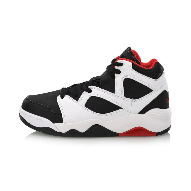 Li-Ning/Женская обувь в стиле ретро; 90 GS; баскетбольная культура; теплые флисовые кроссовки с подкладкой; спортивная прогулочная обувь; AGBN042 SOND18 - Цвет: AGBN042-4H
