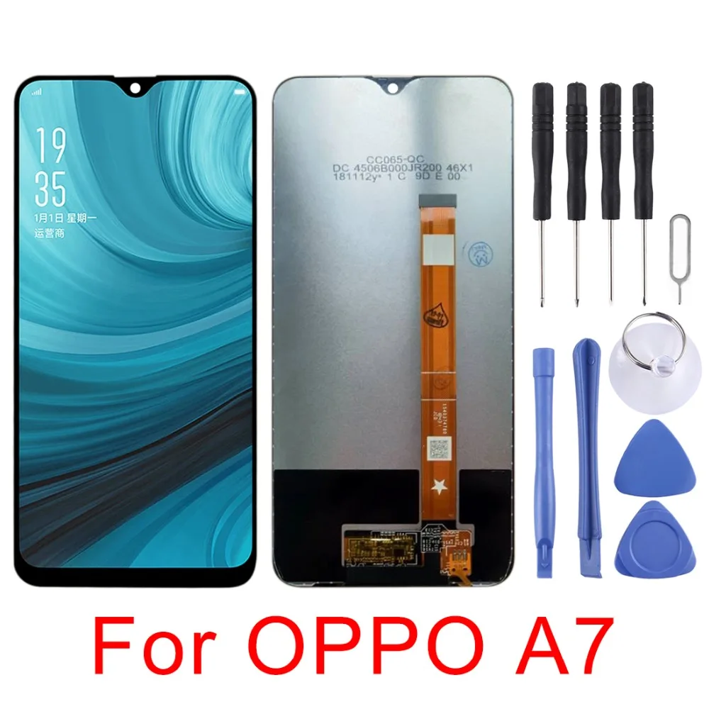 6 2 ''для OPPO ЖК экран и дигитайзер полная сборка для A7 Запасные Запчасти|Экраны
