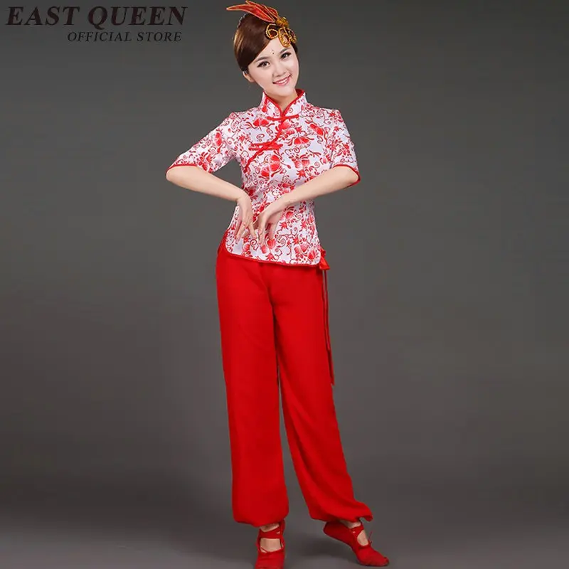 Традиционные китайские танцевальные костюмы в китайском народном танце женские