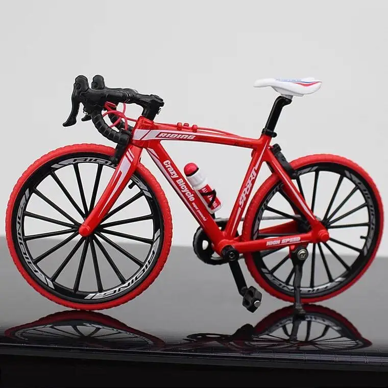 1 шт. мини Finger MTB/дорожные игрушечные велосипеды милые металлические модель велосипеда велосипед Tech Декор отличные игрушечные велосипеды bmx для детей подарок - Цвет: as photo