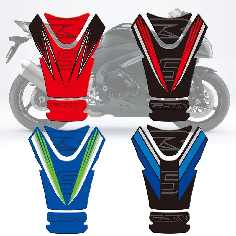 

3D Motorcycle Fuel Oil Tank Pad Decal Protector Cover Sticker For Suzuki GSXR 1000 2017 2018
