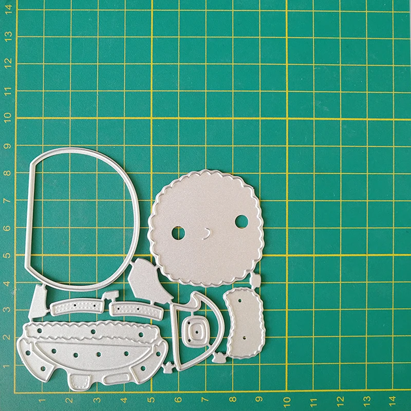 

cartoon Decoration snowman Metal steel Cutting Dies DIY Scrapbooking Photo Album Embossing paper Cards 9.2*8.9cm