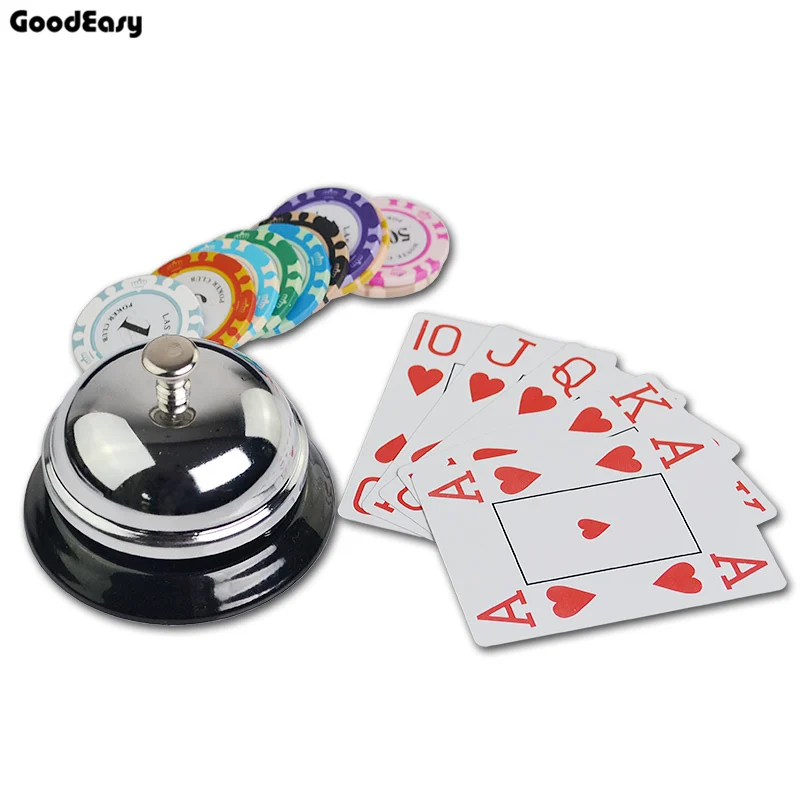 Звонок в казино металлический конкурс звонка Baccarat Sic Bo игра счетчик для отеля