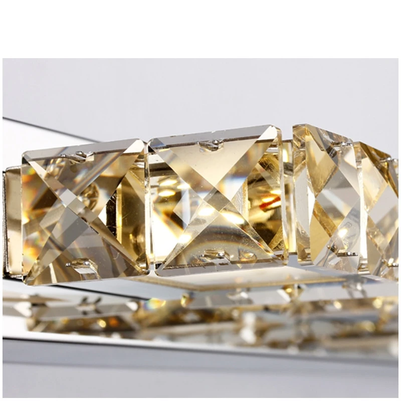 BDBQBL современный квадратный хрустальный зеркальный светильник скандинавский