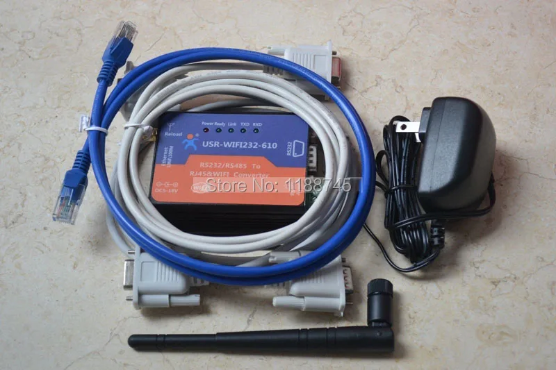 USR WIFI 232 610 Последовательный RS232 RS485 к Wi Fi и Ethernet TCP/IP конвертер|rs485 hub|rs485 pcirs485 protocol |