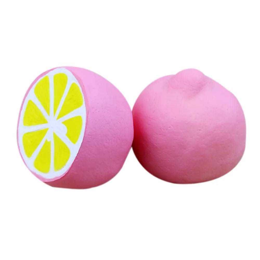 Squeeze soft 4.3'' Squishies Jumo Half Lemon Suoer Slow Rising Scented Charms Stress Toy Gift Funny Z0325 | Игрушки и хобби