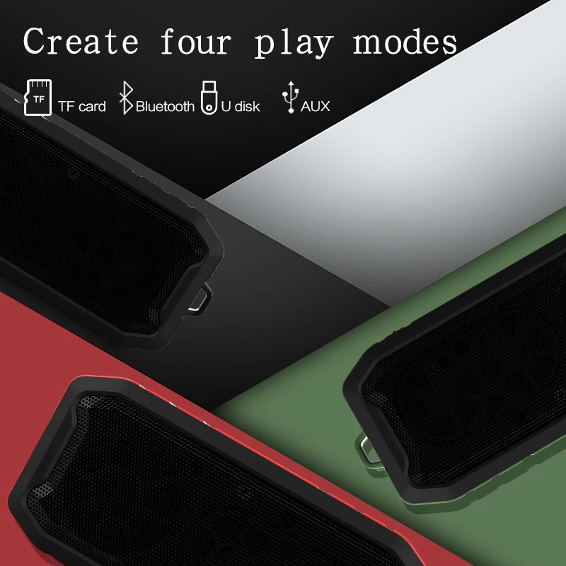 Ipx7 водонепроницаемый беспроводной Bluetooth динамик Открытый 5 0 портативный