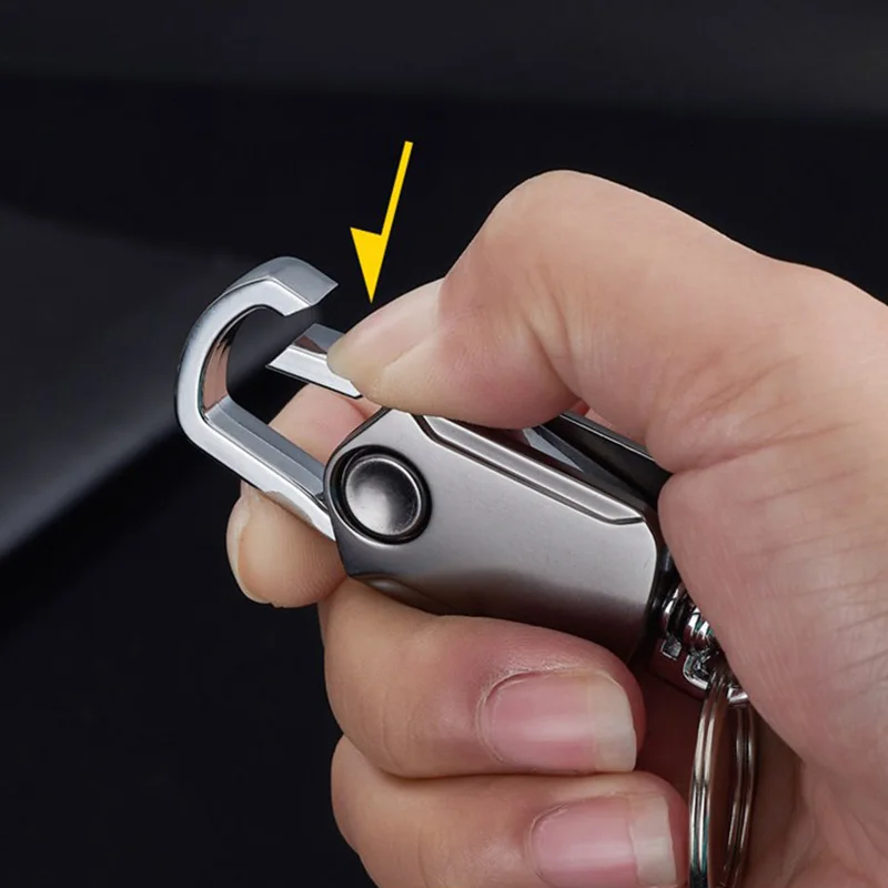 

Hot Multifunction Keyring Bottle Opener Aluminium Alloy Keychain for Men Gift BX