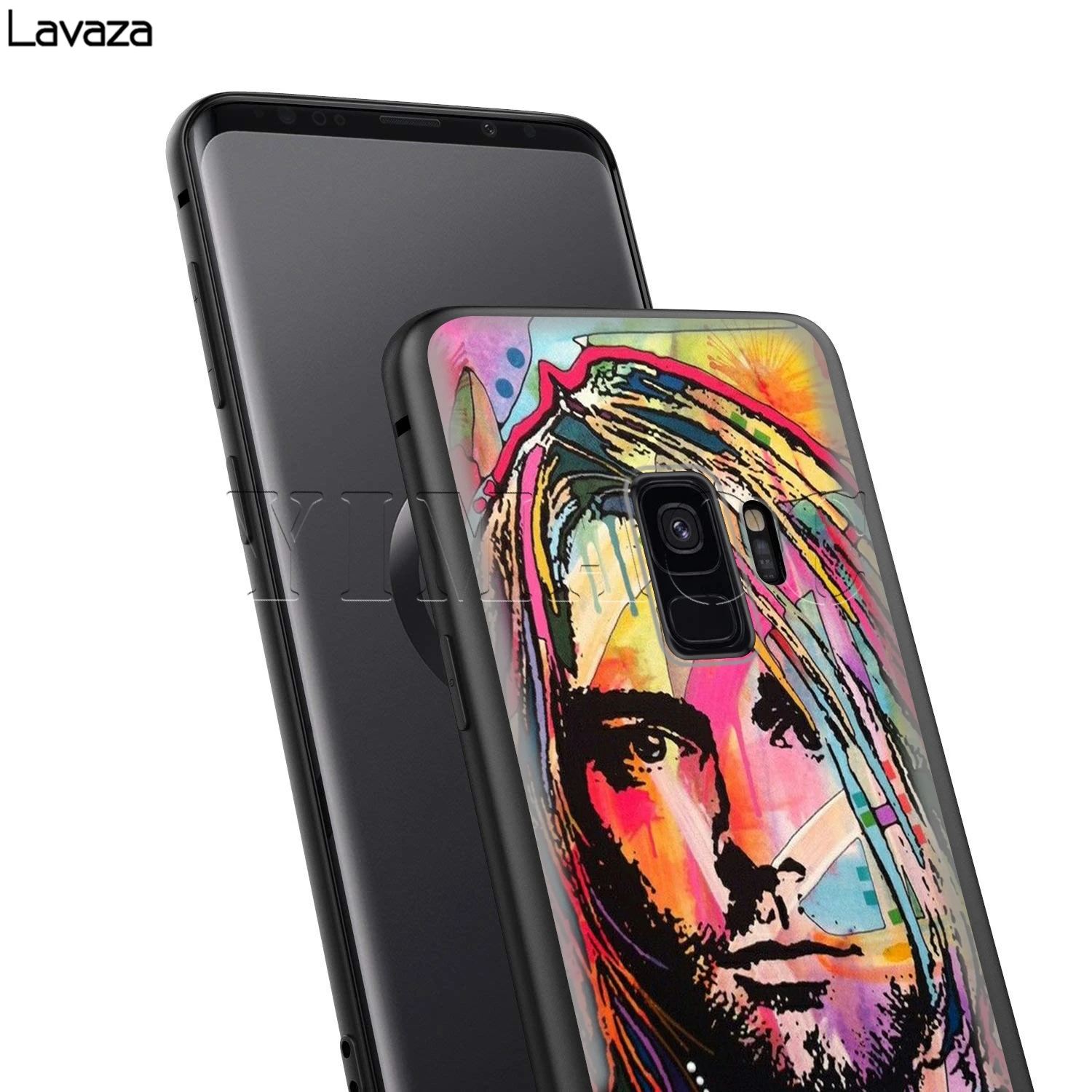 Lavaza Nirvana Kurt Cobain чехол для Samsung Галактики S6 S7 край J6 S8 S9 S10 плюс A3 A5 A6 A7 A8 A9 Note 8 9 |