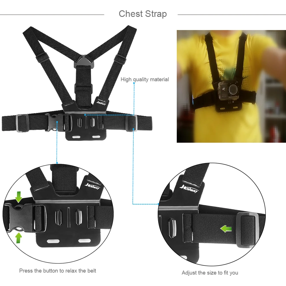 Набор карманных аксессуаров Husiway для Dji Osmo с зажимом рюкзака держателем телефона