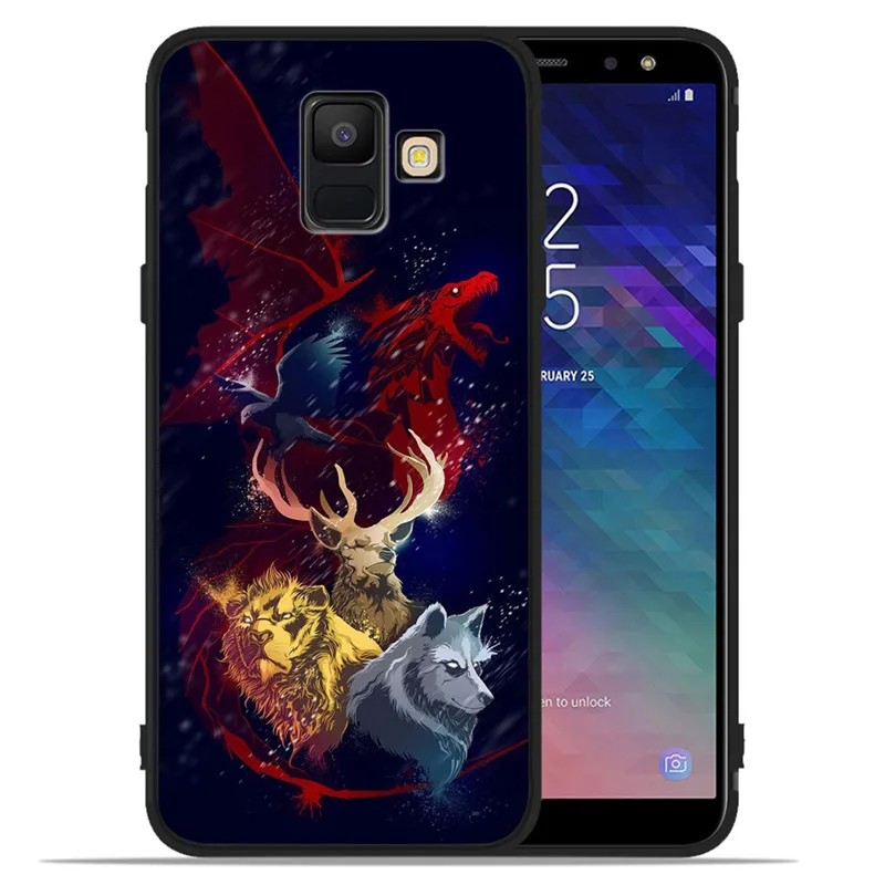 Игра престолов Daenerys Дракон Джон для samsung Galaxy A9 A8 A7 A6 A5 A3 J3 J4 J5 J6 J8 плюс чехол для телефона чехол Coque Etui мягкий