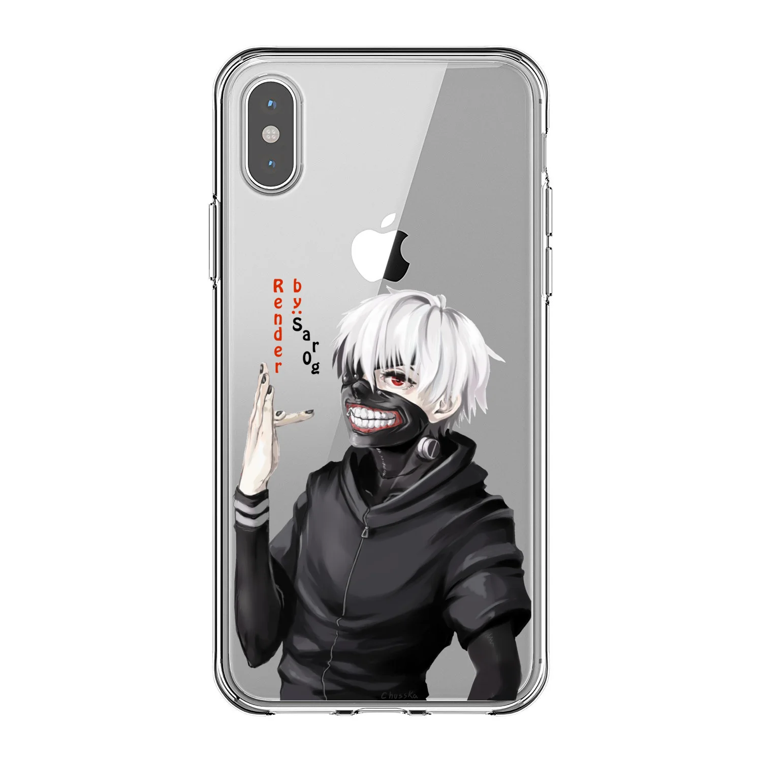 Мягкий чехол из ТПУ с японским аниме Токийский Гуль для iPhone 11 Pro MAX X X10 XS Max XR 6 6S Plus 7 8 Plus 5 5S SE чехол для телефона s