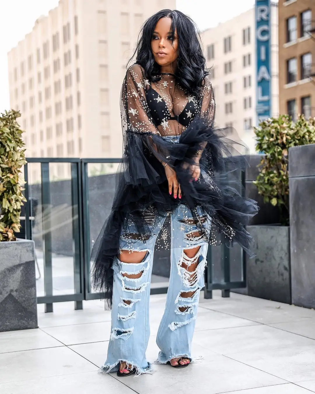 Hole Fashion High Waist Women Jeans Office Aldy Solid Skinny Denim Pencil Butt Lift Sexy Pants | Женская одежда