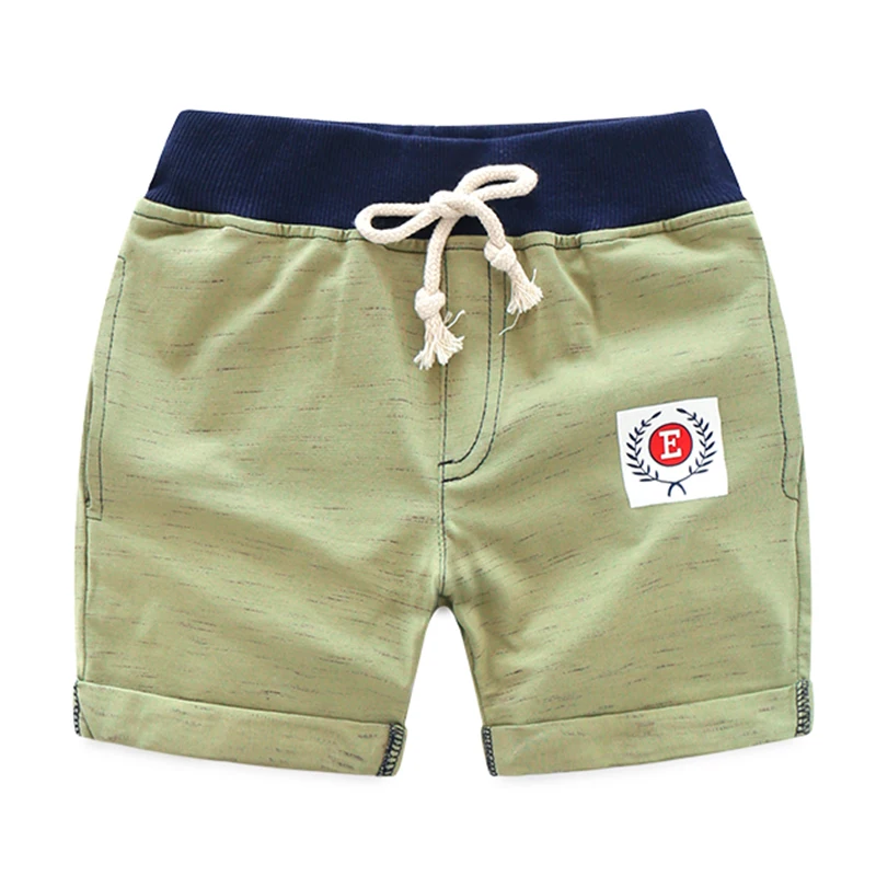 Лоскутное Цвет мальчиков новая летняя модная одежда Англия Стиль детей со