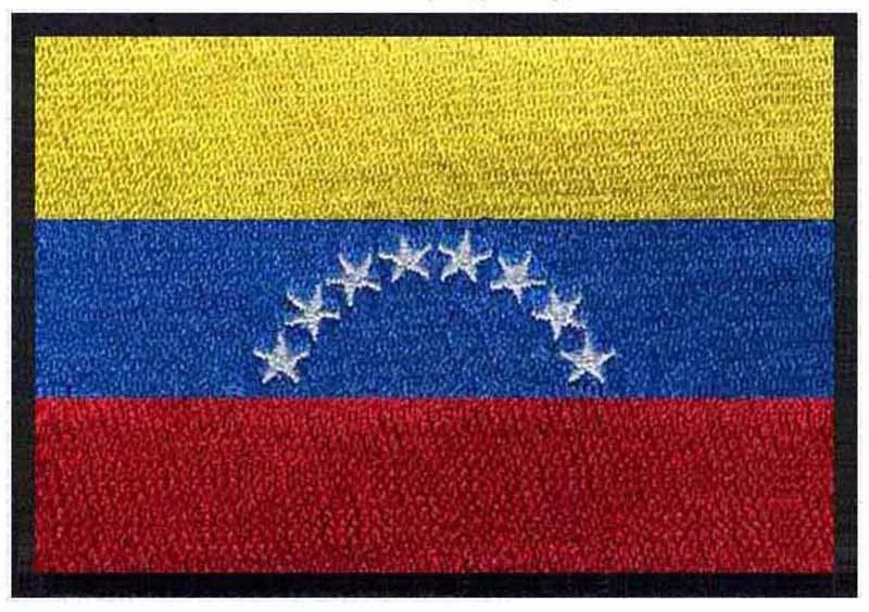 Вышитый Флаг Венесуэлы 3 дюйма широкий/утюжок/обувь/на одежде | Дом и сад