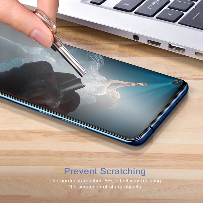 Стекло для Huawei Honor 20 Pro закаленное стекло полное покрытие ультра тонкий анти взрыв