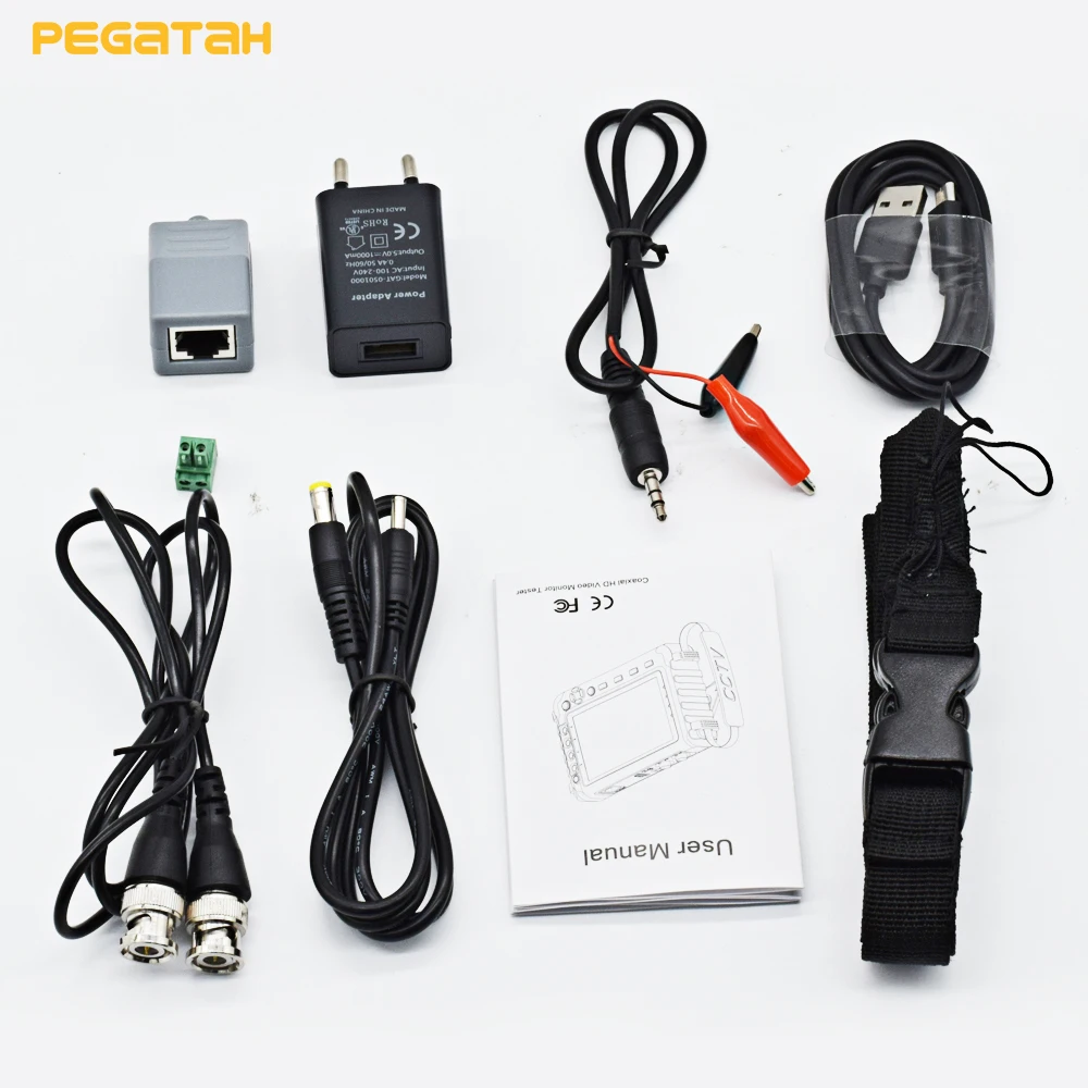5 дюймов CCTV камера тест er поддержка 5MP AHD TVI 4MP CVI Тест Поддержка UTC контроль HD PTZ и