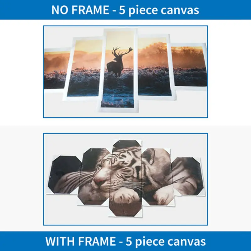 Canvas Painting Save the best for picture 5 Pieces Wall Art Modular Wallpapers Poster Print living room Home Decor | Дом и сад