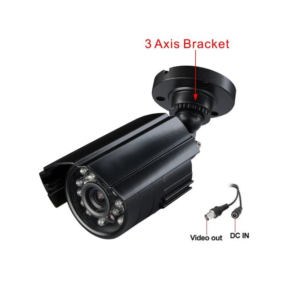 LOFAM 8CH система видеонаблюдения 1080N DVR 8x720P 1 мегапиксельная камера наружного