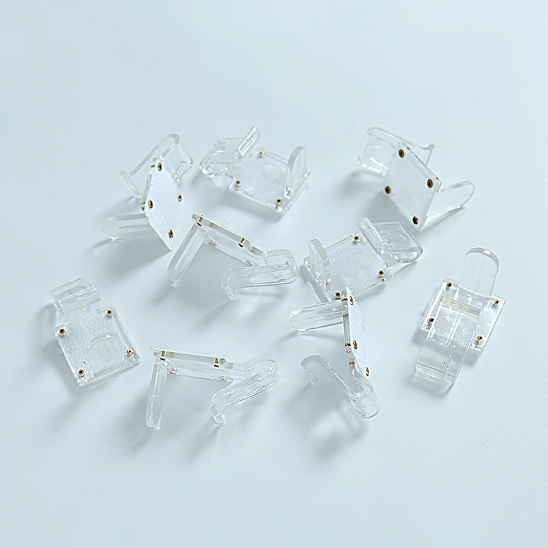 30 шт. нержавеющая 2 5 см Свадебная вечеринка стол юбка на зажимах тканевые зажимы