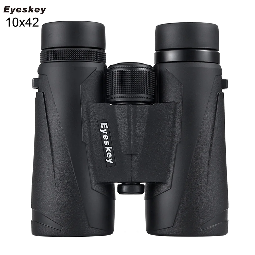 10x42 Eyeskey HD BAK4 оптика 8x32/10X32/8X42/10X42 зум водонепроницаемый азот мощный монокулярный бинокль телескоп для охоты на открытом воздухе - Цвет: 10x42