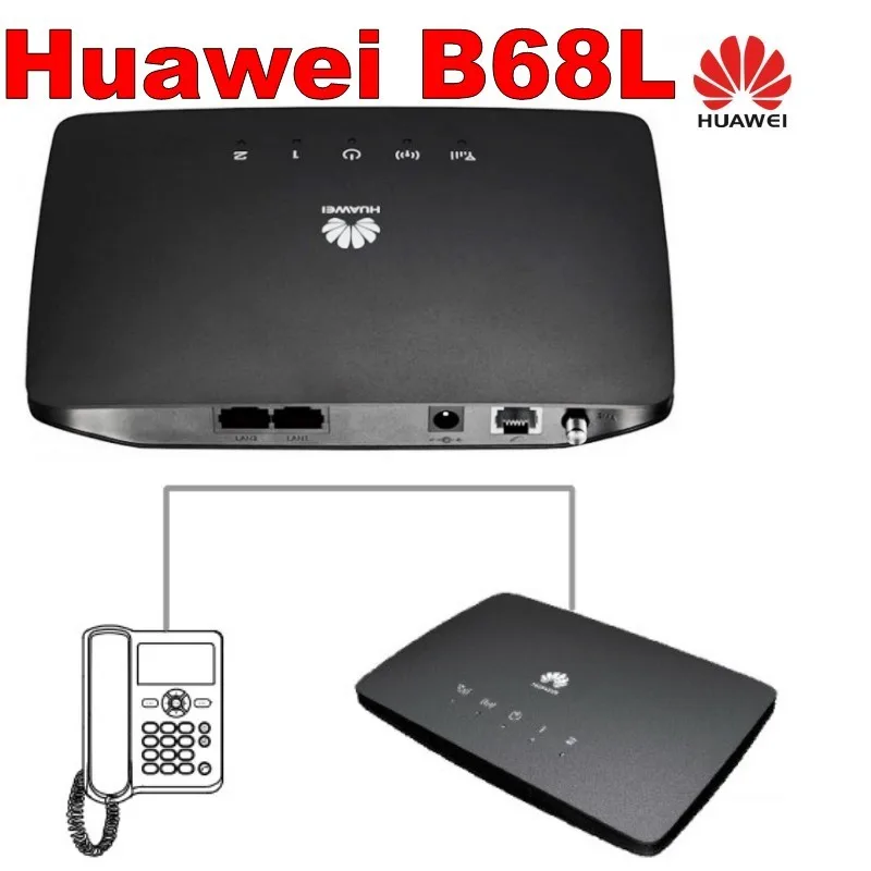 Беспроводной шлюз Huawei B68L 3G разблокированный роутер 900/1900/2100 МГц | Компьютеры и