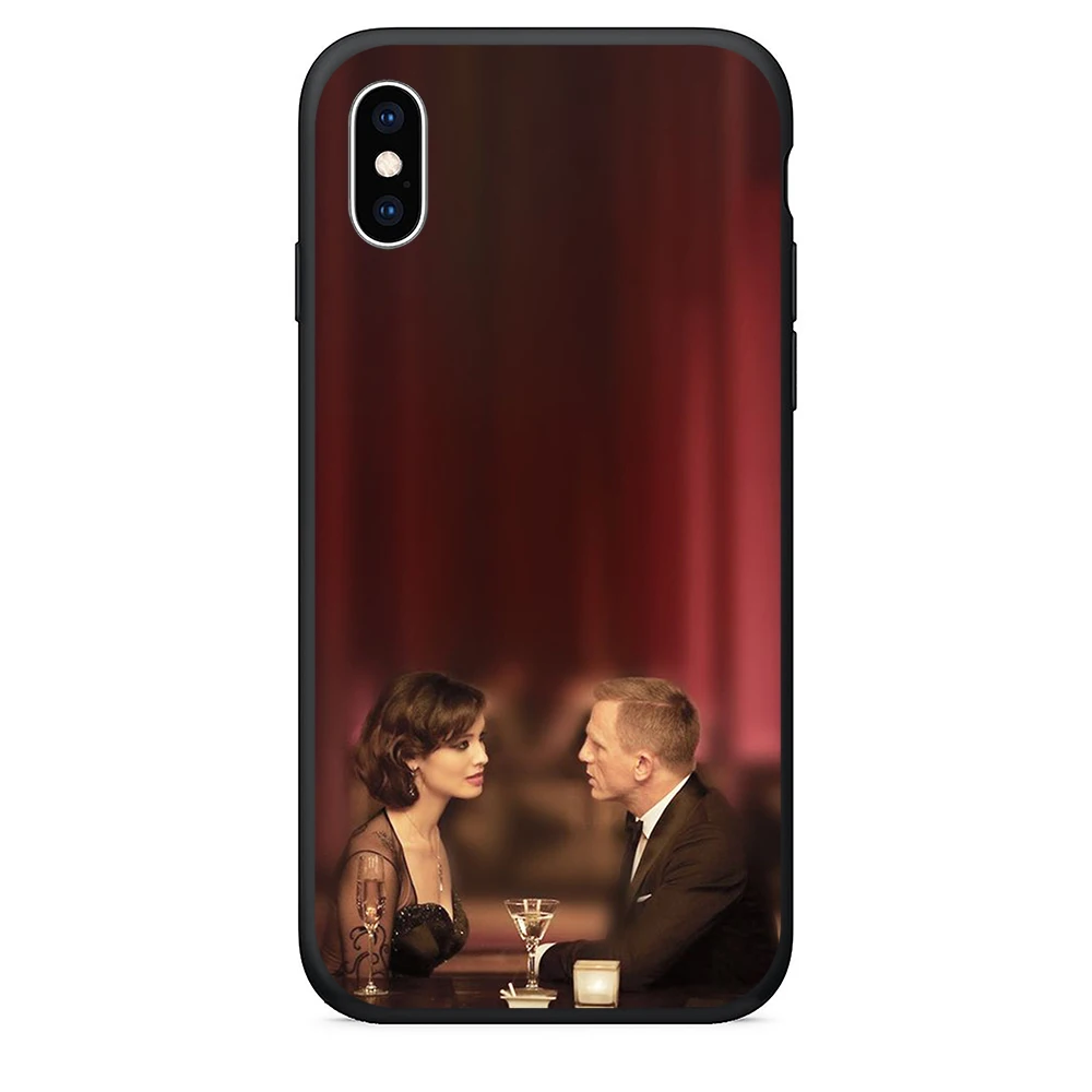 TPU чехол для телефона iPhone 6s силиконовый 007 Spectre James Bond Skyfal 6 7 Plus 5 5S se xr xs max |