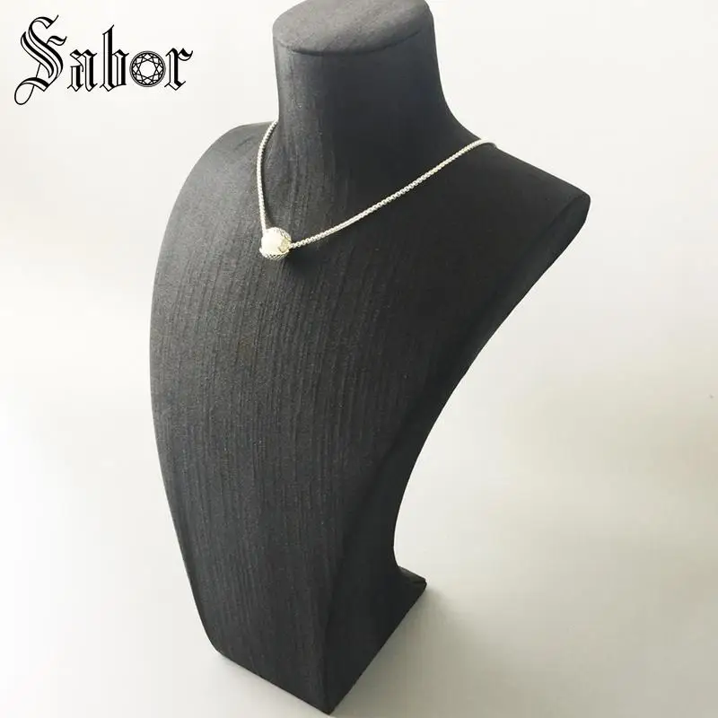 Горячая продажа милые жемчужные хрустальные бусины Карма посеребренные DIY для