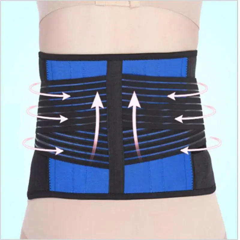 Эластичный пояс для похудения Поддержка назад Для женщин мужчин Осанка