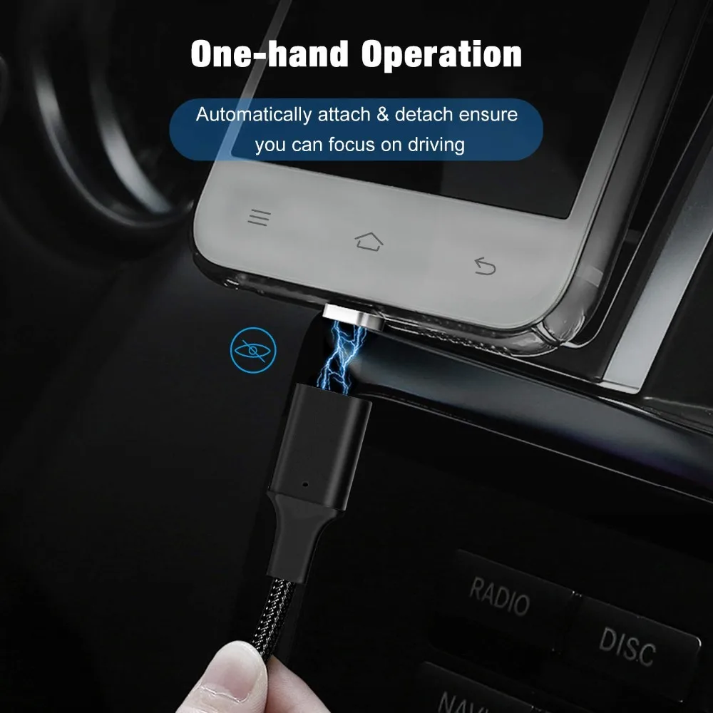 Магнитный адаптер USB C type-C на type-C PD 87W100W Быстрая зарядка L кабель для MacBook Pro, hp Spectre, lenovo Yoga, Dell XPS, MateBook