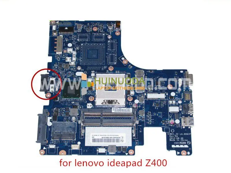 NOKOTION VIWZ1 Z2 LA-9061P Rev 2A материнская плата для lenovo Ideapad Z400 ноутбуков FRU 04W4140 intel HD4000 HM76