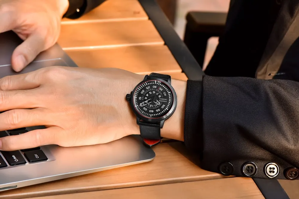 PAGANI Дизайн для мужчин часы Reloj Hombre уникальная личность Роскошные водостойкие календари кожа кварцевые часы Relogio Masculino