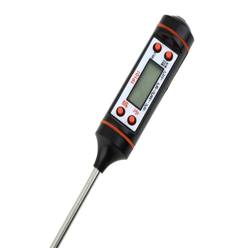 Digital Probe Meat Thermometer Kitchen Cooking BBQ Food Stainless Steel Foldable | Дом и сад