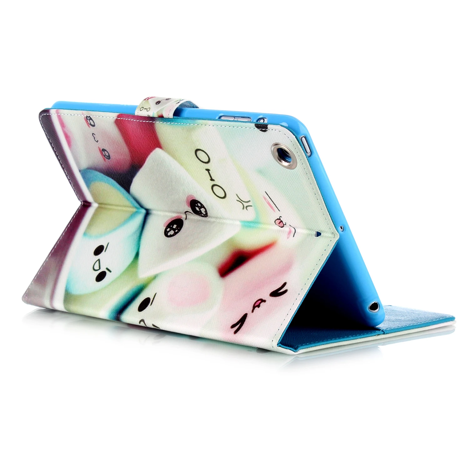 Флип-чехол из искусственной кожи с подставкой для Apple iPad mini 3 2 1 чехол откидной