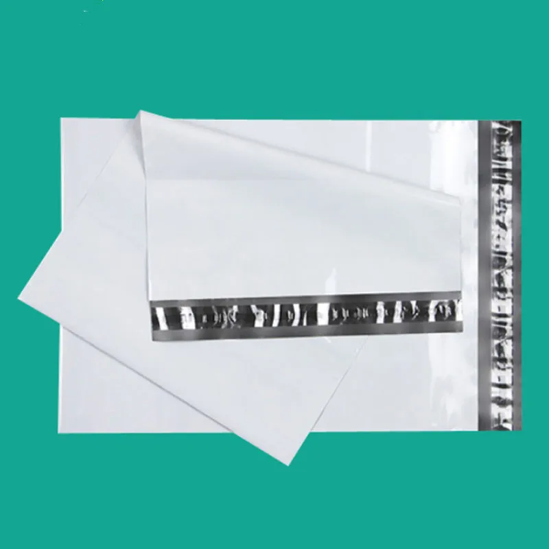 

(10 шт./лот) белые курьерские Сумки 25x35 см