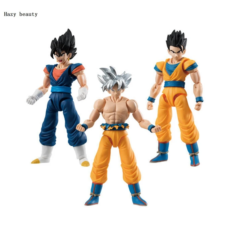 Оригинальный Bandai Dragon ball Z DBZ Shodo Vegetto Гохан Гоку UI фигурку игрушки куклы игрушечные