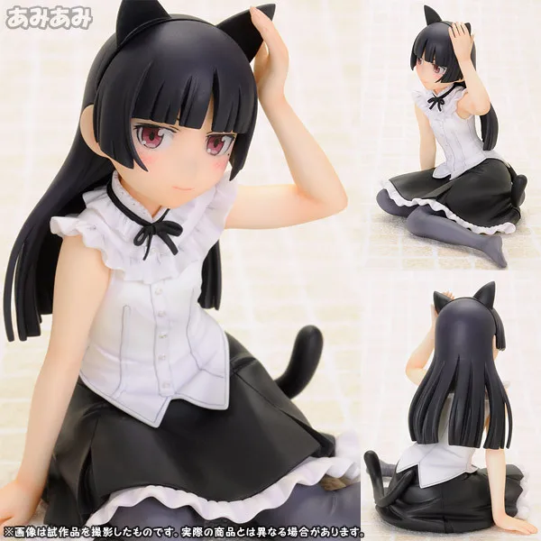 10 см Gokou Ruri комикс Oreimo Kuroneko Ore No Imouto милые коллекционные фигурки модели игрушки