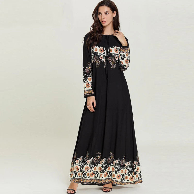 Арабская молитва абайя Кафтан Дубай мусульманский хиджаб платье Caftan Elbise Qatar