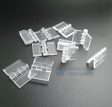 

50PCS Freeshipping H24x31MM -Strengthen Acrylic plastic transparent hinge hinge