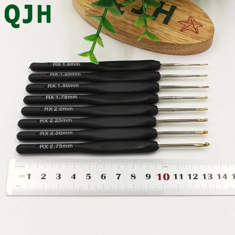 Набор крючков для вязания 8 шт. 1 0 2 75 мм|crochet set|needle craftscrochet needle set |