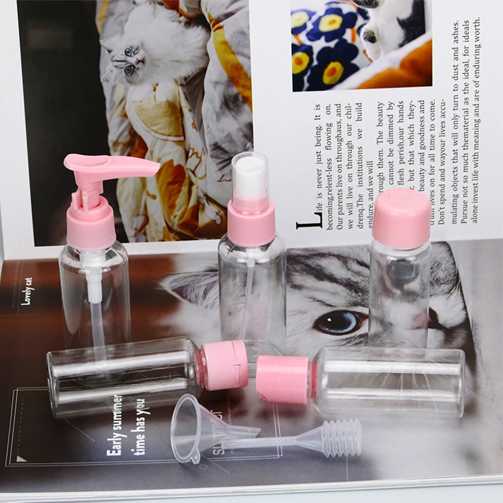 Косметические Бутылочки для поездок Professional Cosmetic лосьоны шампунь мини Пустой Крем герметичность жидкости контейнеры портативный Refilable макияж