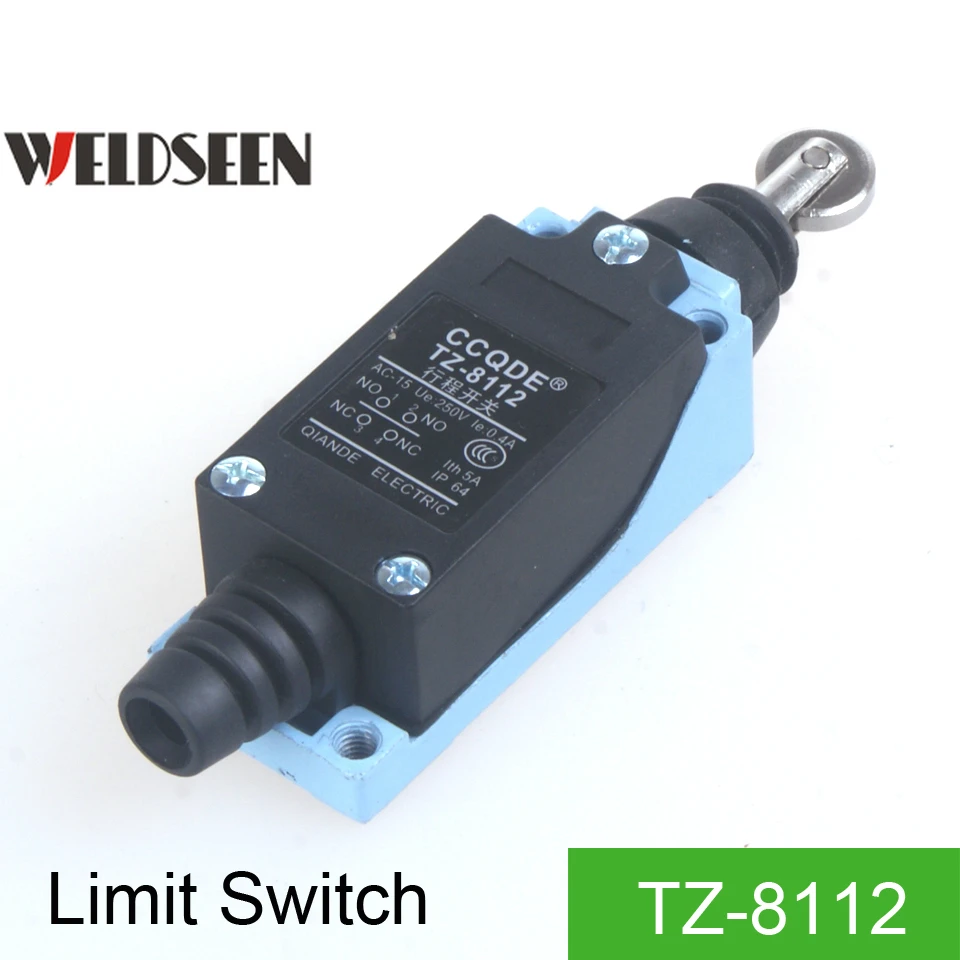 Micro commutatore di limite 5A TZ-8112 momentaneo IP64 impermeabile per il CE del Plasma del Laser del mulino di CNC