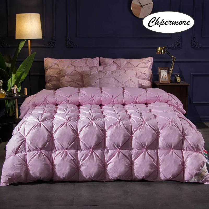 Покрывало Chpermore из 100% белого гусиного/утиного пуха высококачественное зимнее