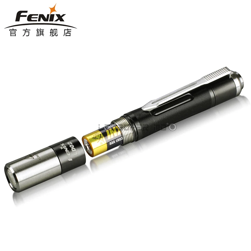 Супер компактный фонарик EDC Penlight Fenix LD02 V2.0 AAA с теплым белым светом и УФ