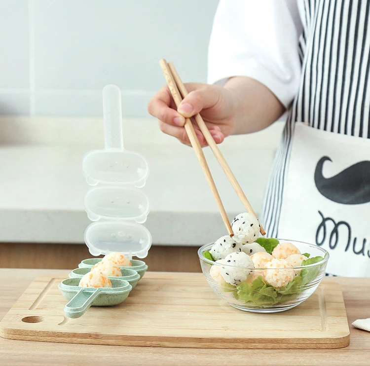 1 шт. формочки для рисовых шариков формочки для суши мейкер DIY суши мейкер рисовый онигири плесень кухонные гаджеты Инструменты для приготовления суши Bento аксессуары